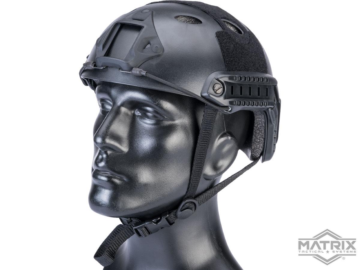 Matrix Basic PJ Type Tactical Airsoft Bump Helmet (Color: Black)