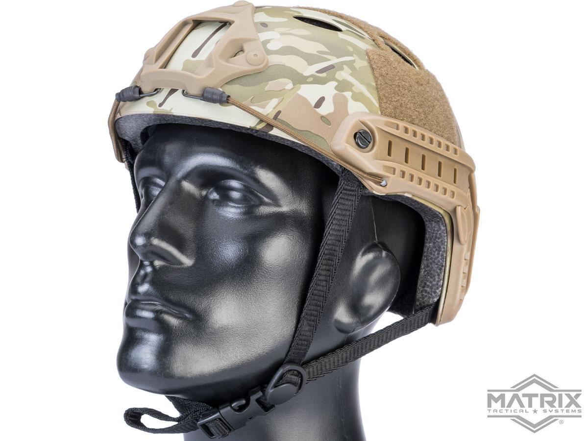Matrix Basic PJ Type Tactical Airsoft Bump Helmet (Color: Camo)