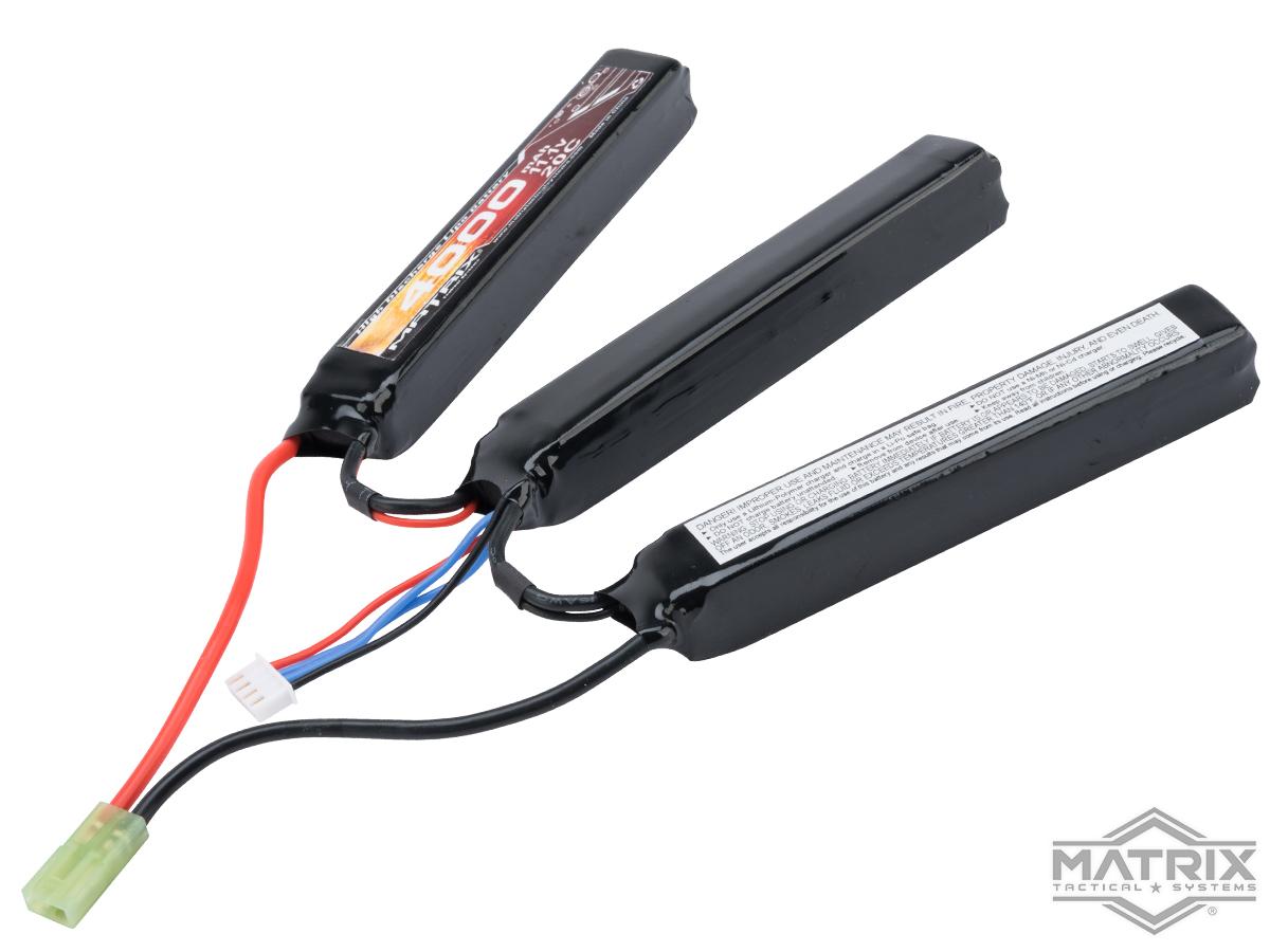 Matrix High Performance 11.1V Butterfly Type Airsoft LiPo Battery