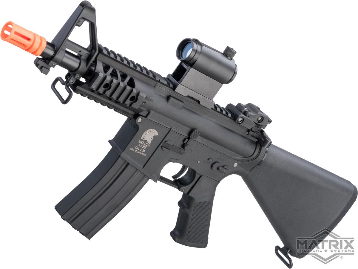Matrix Sportsline M4 RIS Airsoft AEG Rifle w/ G3 Micro-Switch Gearbox (Model: Black M4 Stubby)