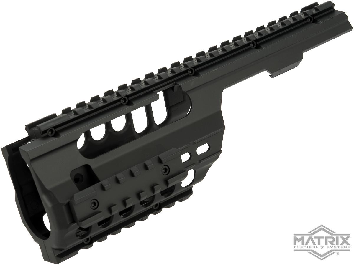 Matrix Polymer Rail Handguard for MP5K Series Airsoft AEG (Color: Black)