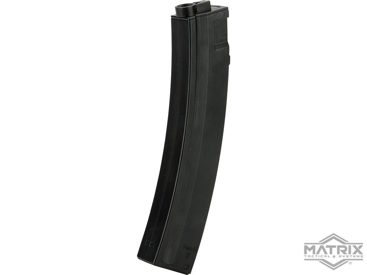 Matrix 100 Round Polymer Mid-Cap Magazine for MP5 Series AEGs