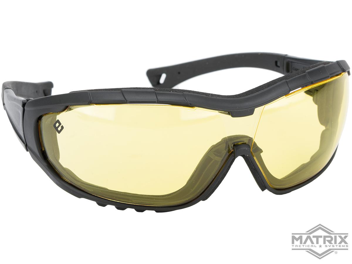 ANSI Rated Axis Tactical Goggles (Color Black Frame / Yellow