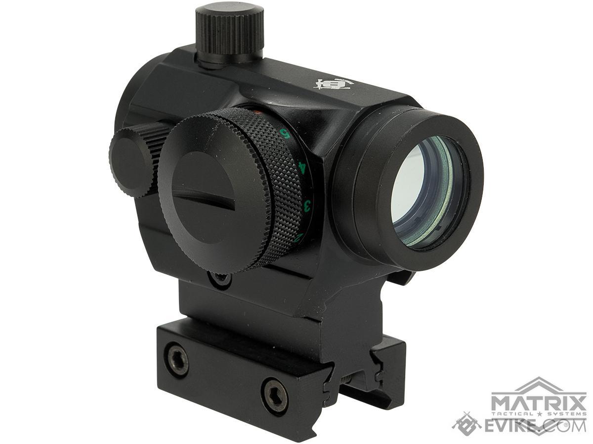 Matrix  / Evike.com T1 Style Micro Red/Green Dot Reflex Sight with Medium Height Riser (Color: Black)