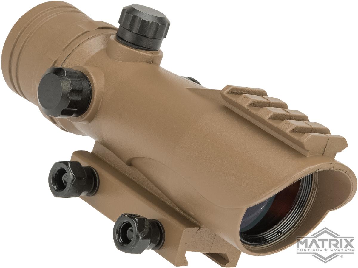 Matrix 1x30 SHR Polymer Red Dot Battle Sight (Color: Tan)