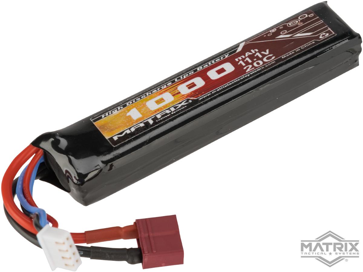 Matrix high performance 11 1v stick type airsoft lipo battery