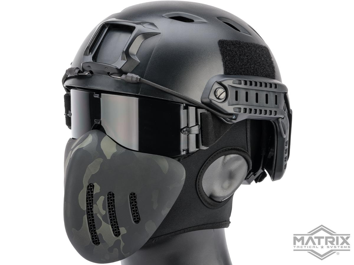 Matrix Knight Half Mask (Color: Multicam Black)