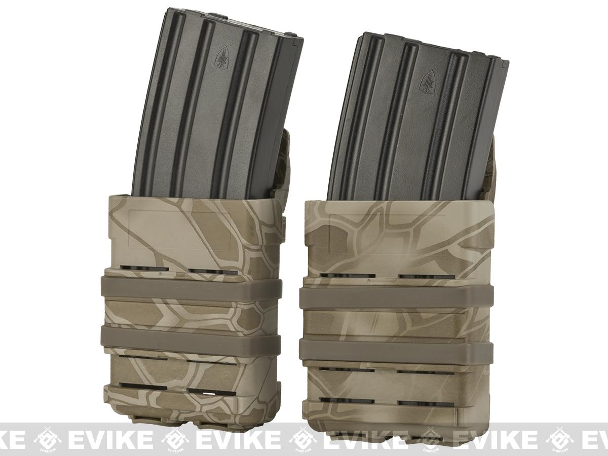 Matrix Fast Hard Shell Magazine Holster - 2x Rifle Mag Configuration (Color: Kryptek Nomad)