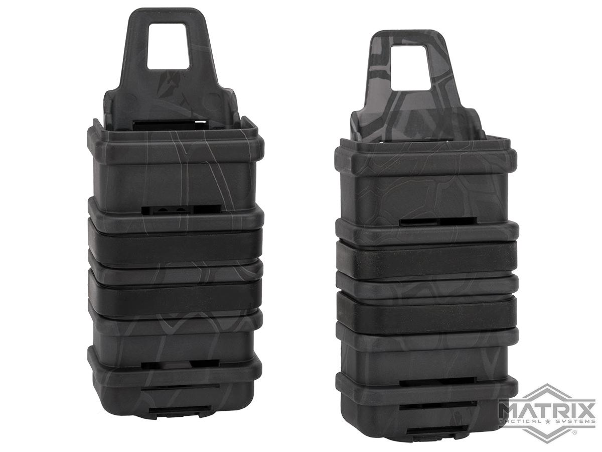 Fast Hard Shell Magazine Holsters Set of 2 for MP7 MP5 Pistol SMG (Color: Kryptek Typhon)