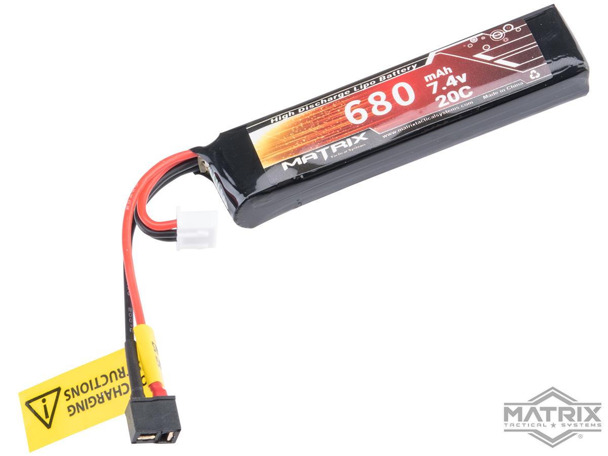 what c lipo battery for airsoft Products   Accessories  2.6031  Type  Traxxas Certified iD Matrix 7.4v 680mAh LiPo Battery