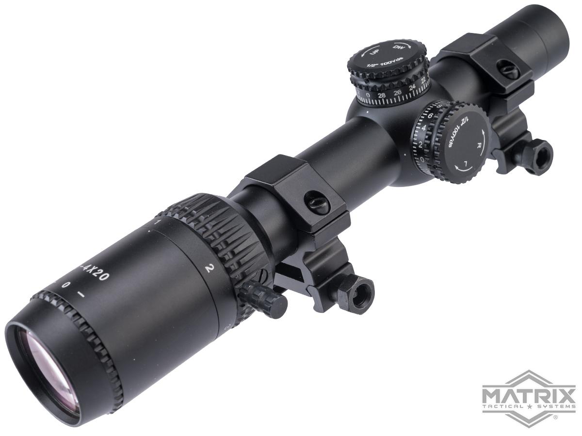 Matrix X4 14x20 Variable Second Focal Plane Tactical Scope w/ HIgh 1.