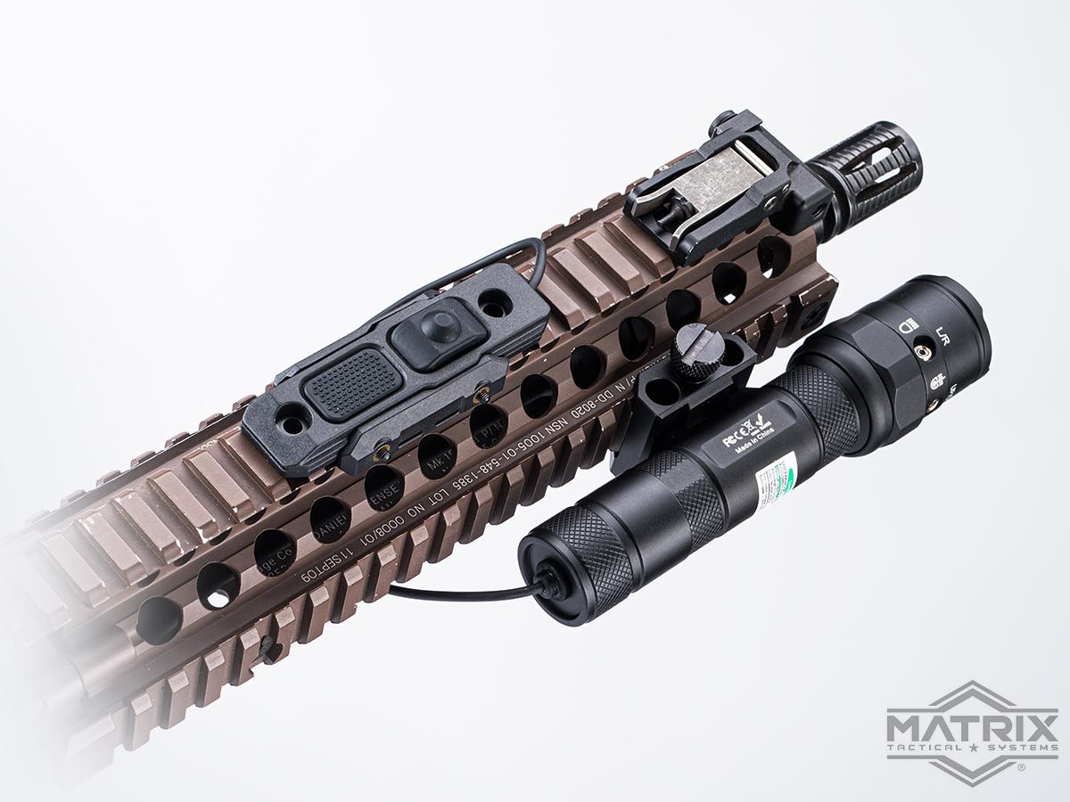 Matrix Tactical Combat Flashlight and Laser w/ Pressure Switch