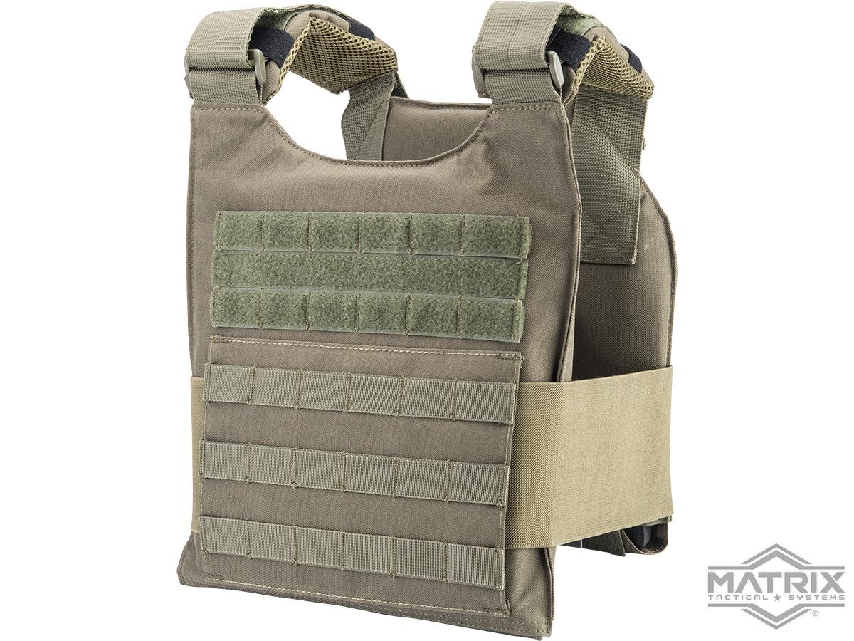 Matrix Low-Profile Placard-Ready Plate Carrier (Color: Ranger Green ...
