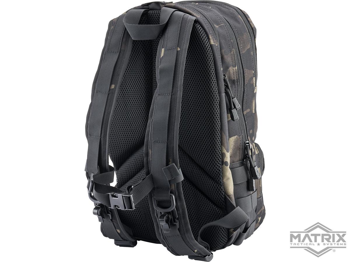Matrix Slim Cut MOLLE Backpack (Color OCP Black), Tactical Gear