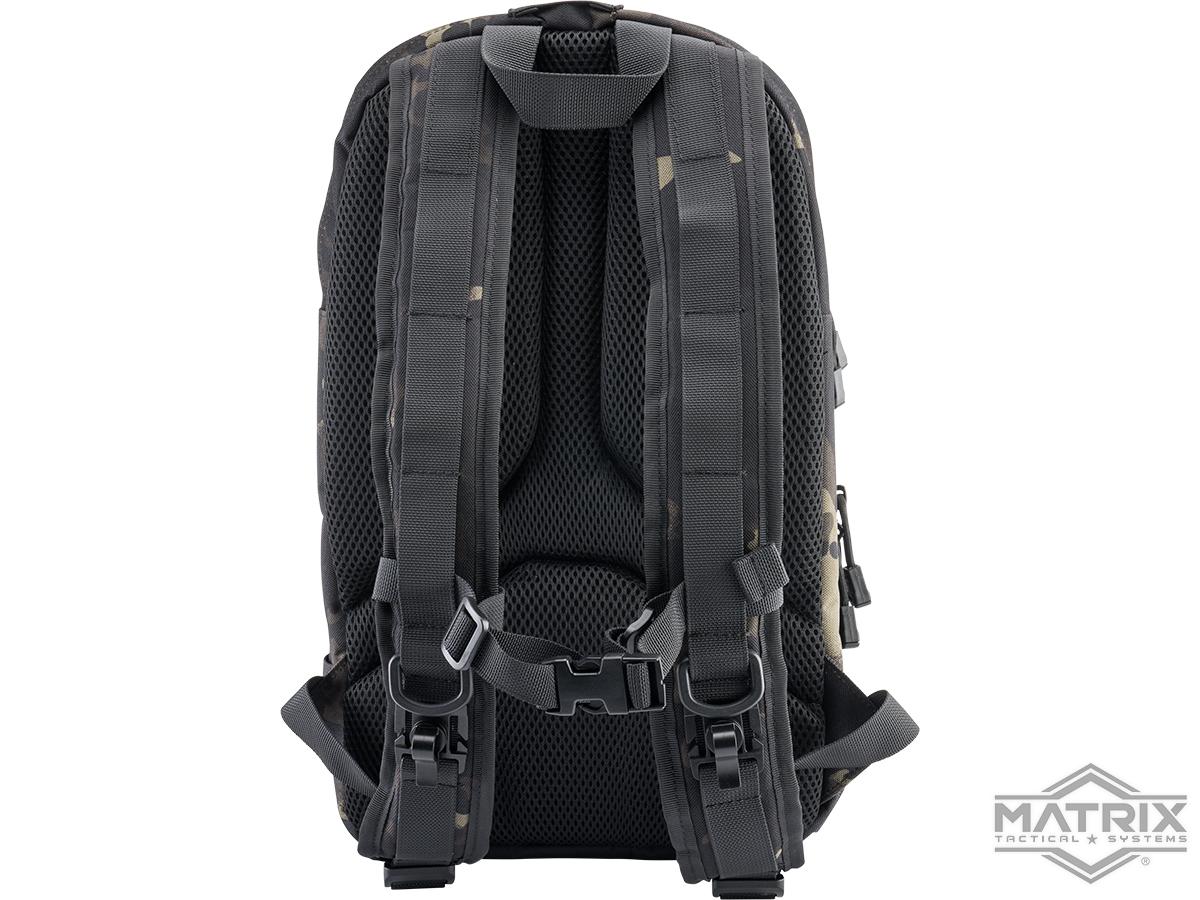 Matrix Slim Cut MOLLE Backpack (Color OCP Black), Tactical Gear