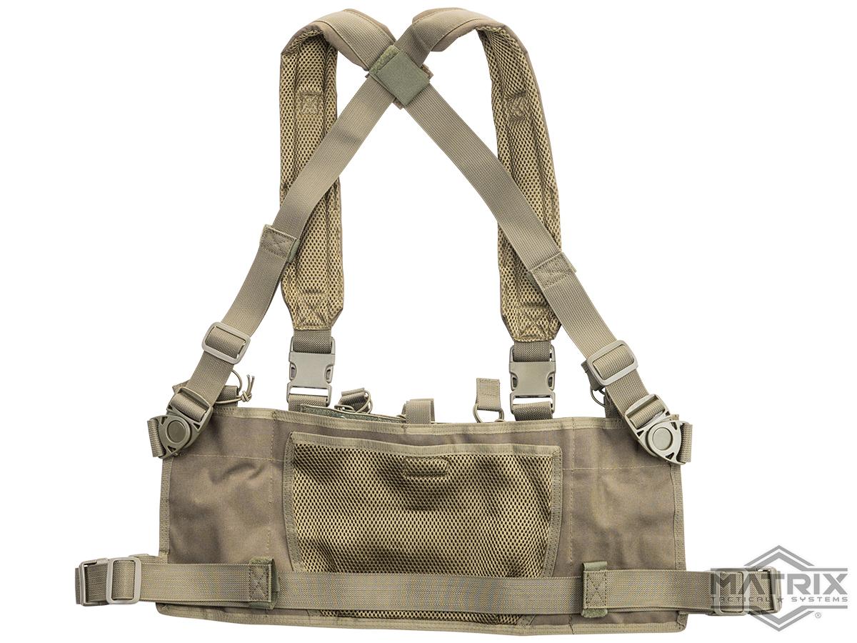Matrix Tactical Chest Rig w/ Integrated Kangaroo Mag Pouch (Color ...