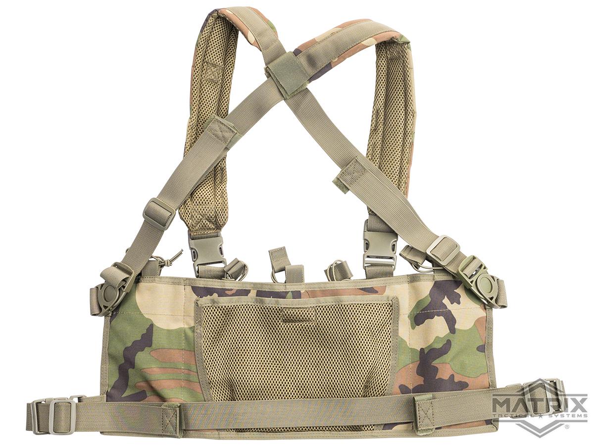 Matrix Tactical Chest Rig w/ Integrated Kangaroo Mag Pouch (Color: M81 ...