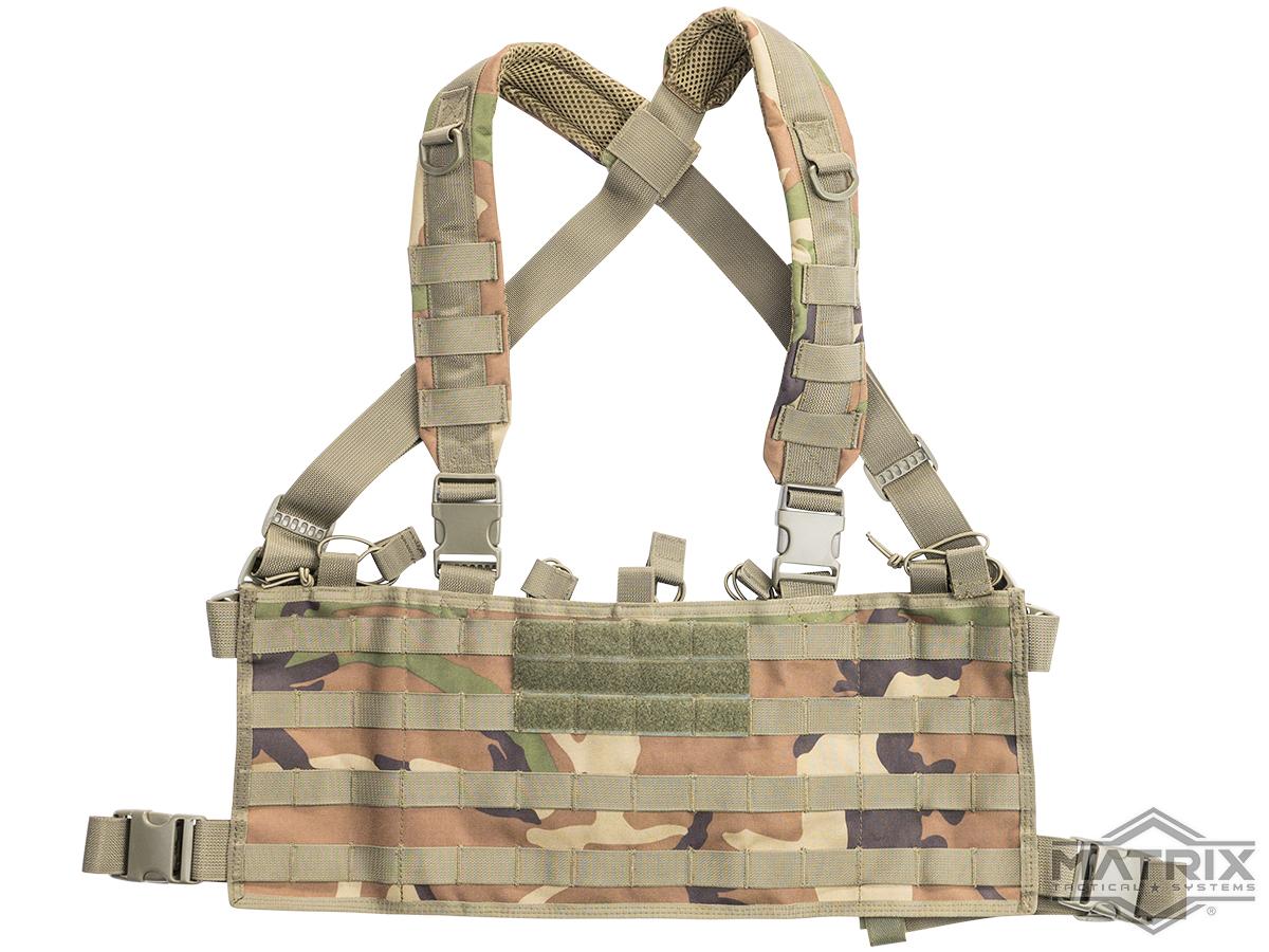 Matrix Tactical Chest Rig w/ Integrated Kangaroo Mag Pouch (Color
