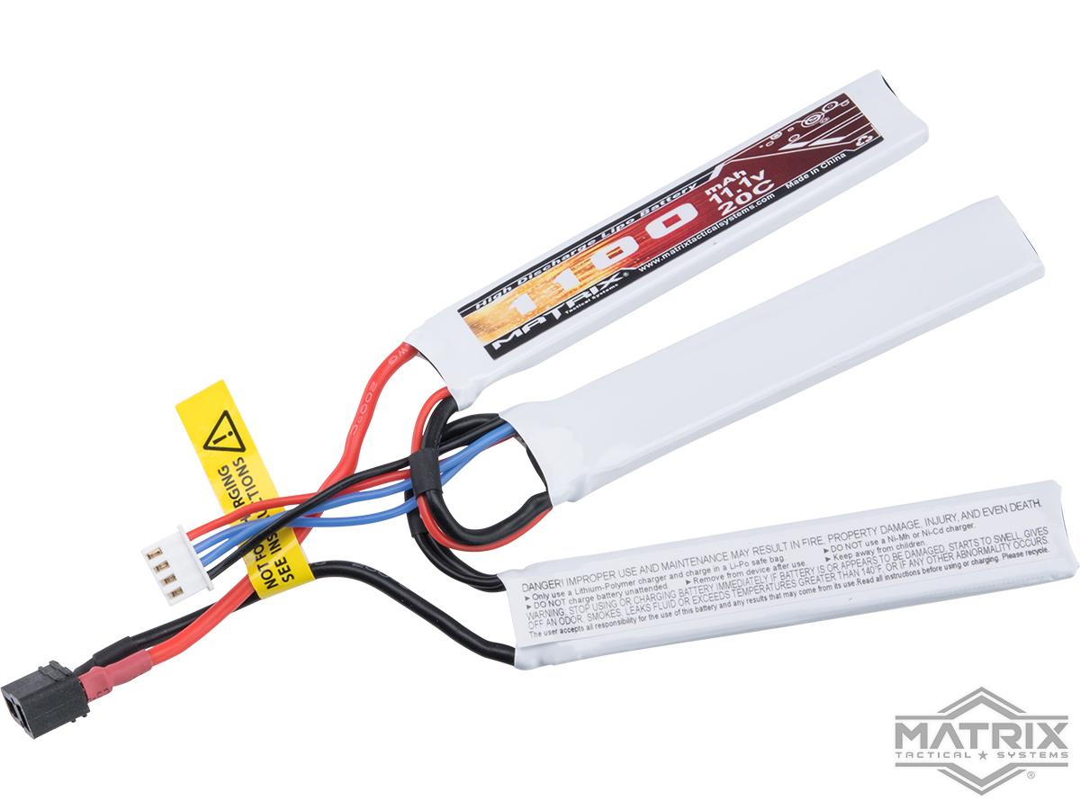 Matrix High Performance 11.1V TriCell Type Airsoft LiPo Battery