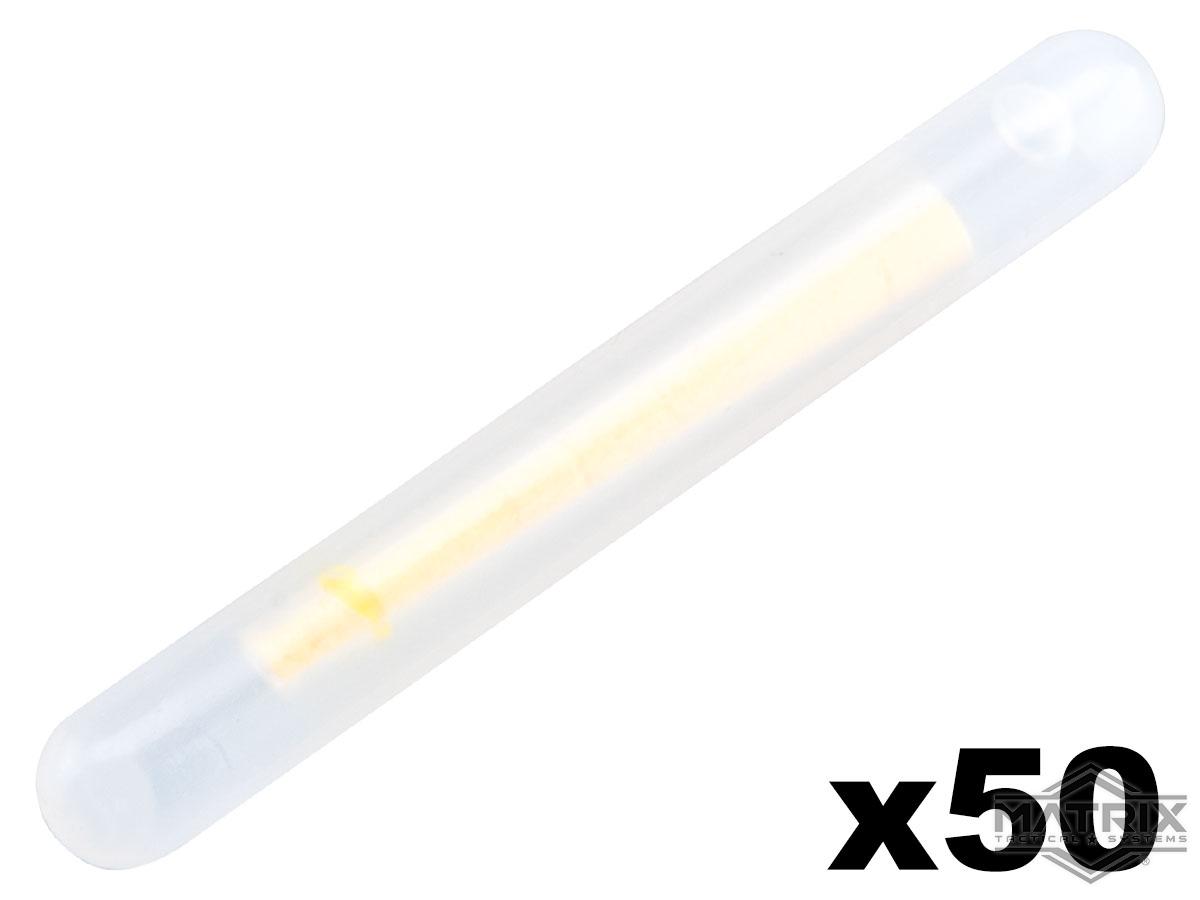 Matrix 2 Mini Glowstick Set (Color: Yellow / 50 Pack)