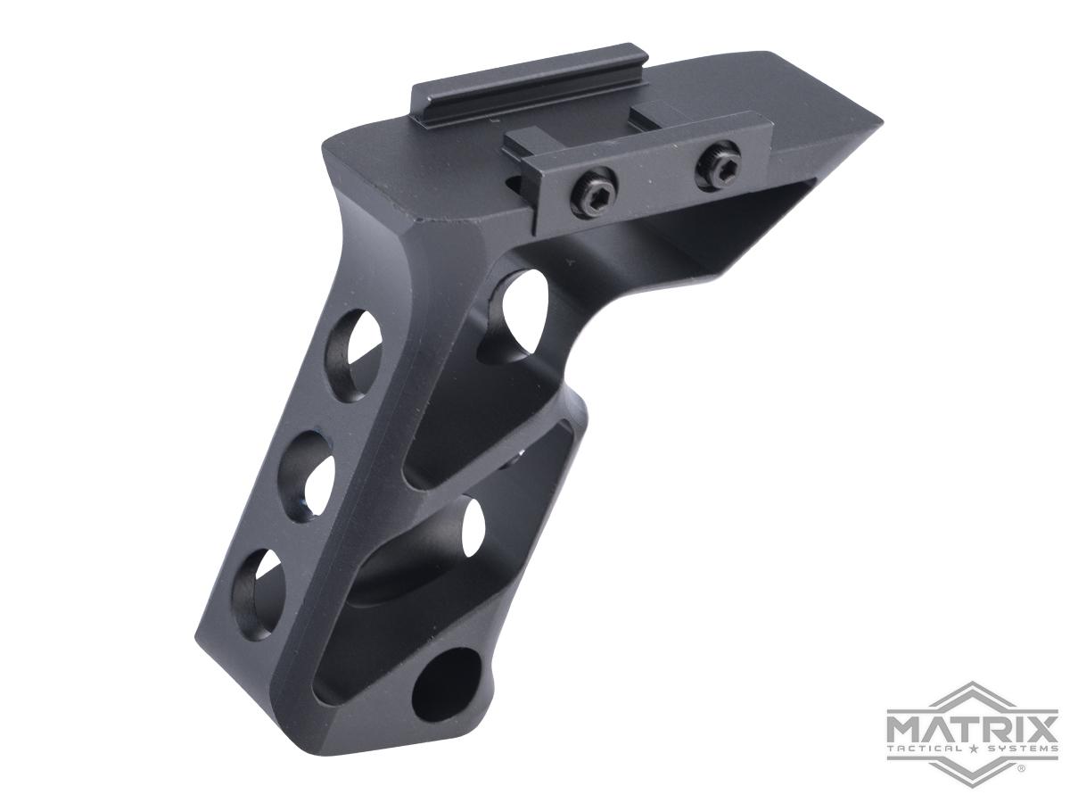 Matrix CNC Skeletonized Picatinny Vertical Foregrip (Color: Black