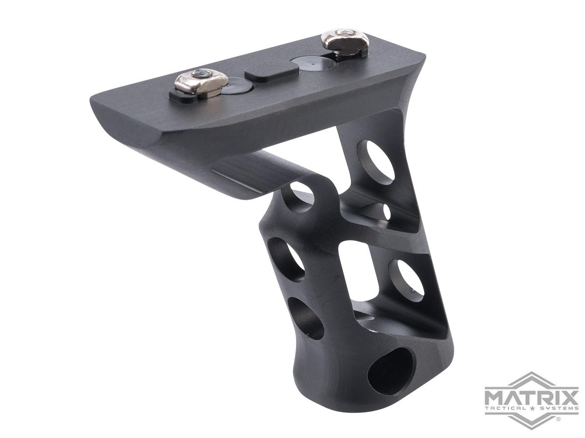 Matrix CNC Skeletonized M-LOK Vertical Foregrip (Color: Black