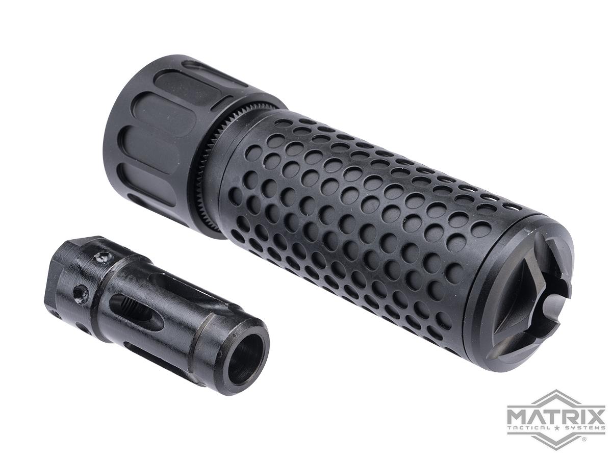 Matrix x Knight's Armament QDC CRS PRT Airsoft Mock Suppressor