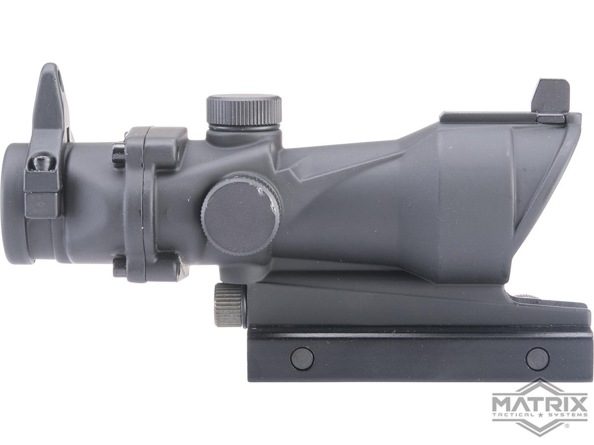 Element 4x32 Magnified Scope w/ Illuminated Reticle & Iron Sight for
