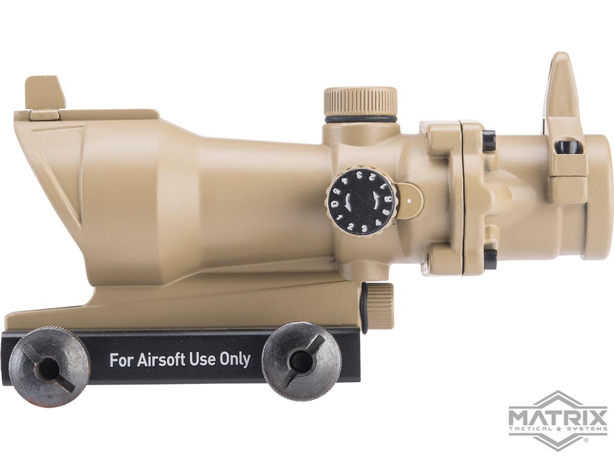 Element 4x32 Magnified Scope w/ Illuminated Reticle & Iron Sight for