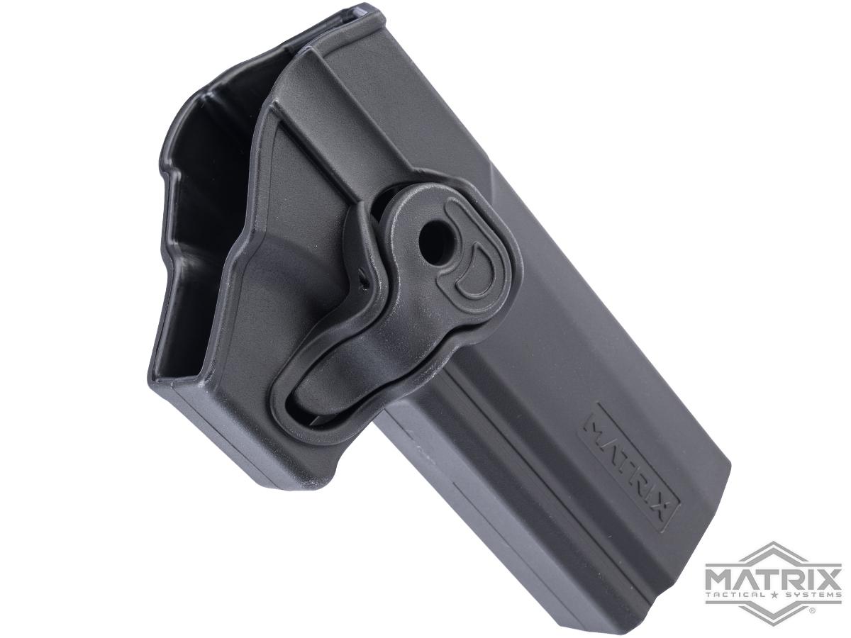 Matrix Hardshell Adjustable Holster for P320 / M17 Full Size Series Pistols (Type: Black / No Mount)