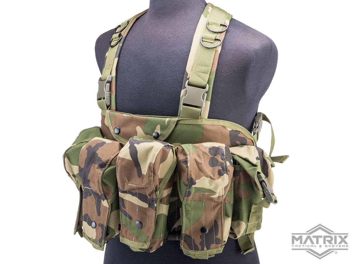 Matrix Tactical AK Chest Rig (Color: Woodland)