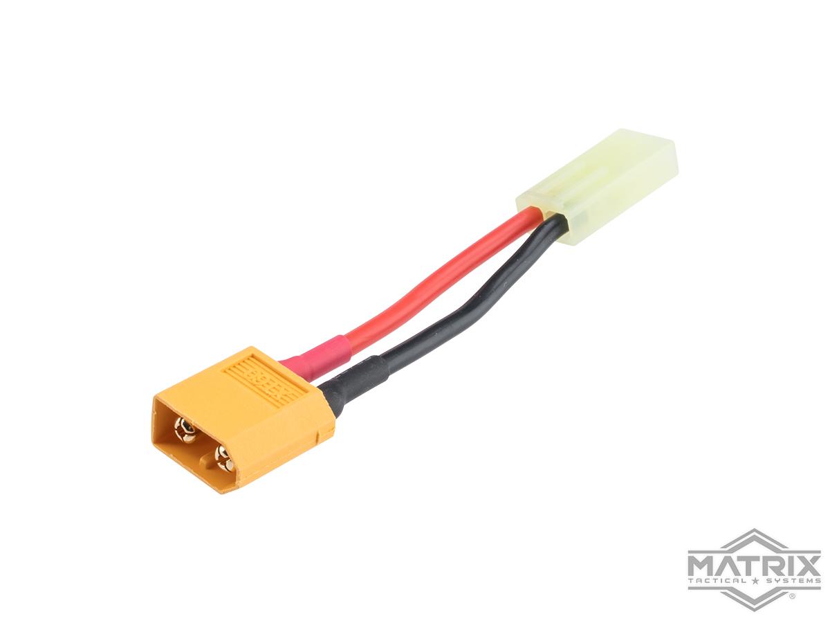 Matrix XT60 Wiring Adapter (Model: Male XT60 to Female Small Tamiya)