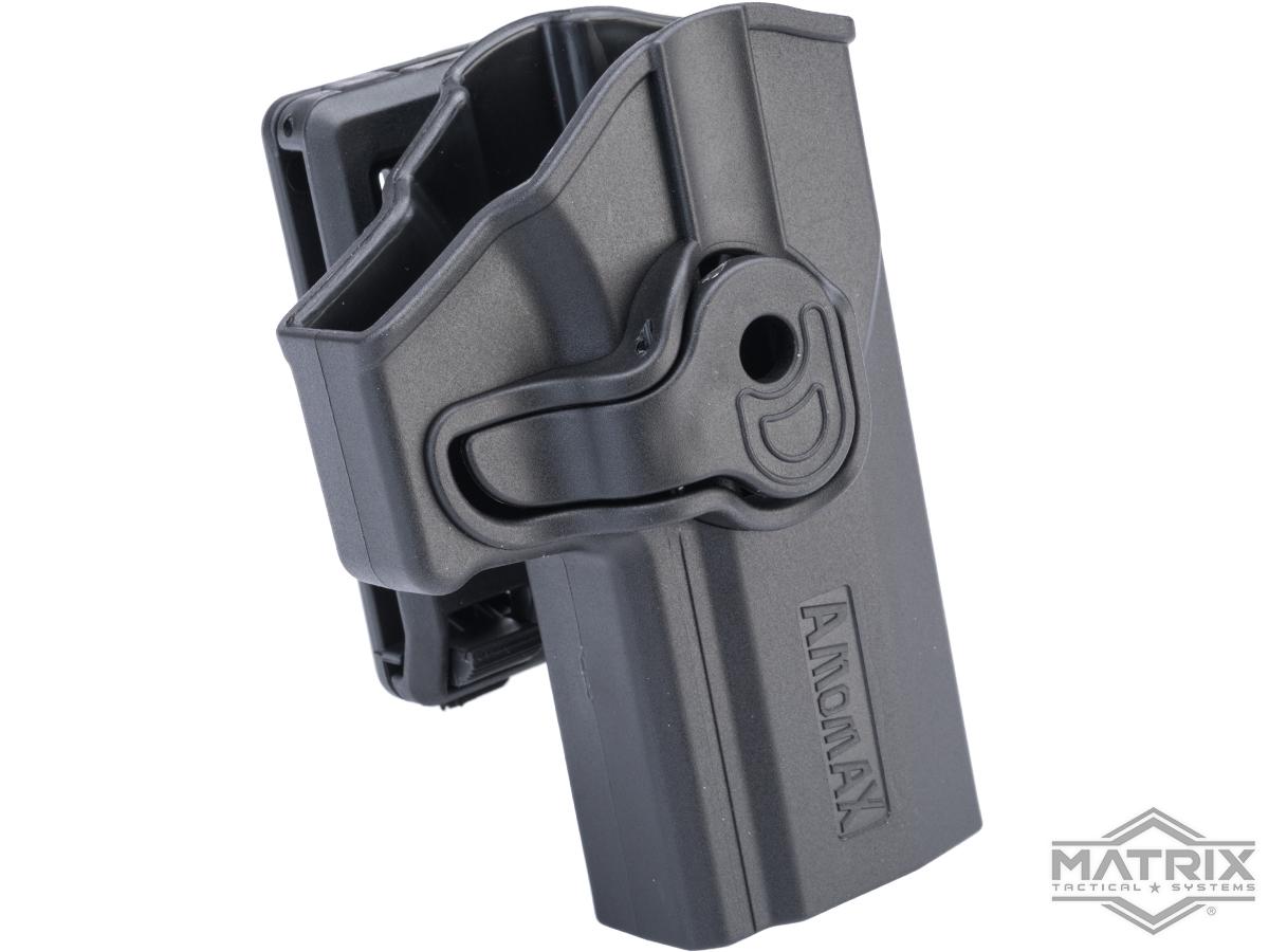 Matrix Hardshell Adjustable Holster for P320 Carry Series Pistols (Type: Black / Belt Attachment)