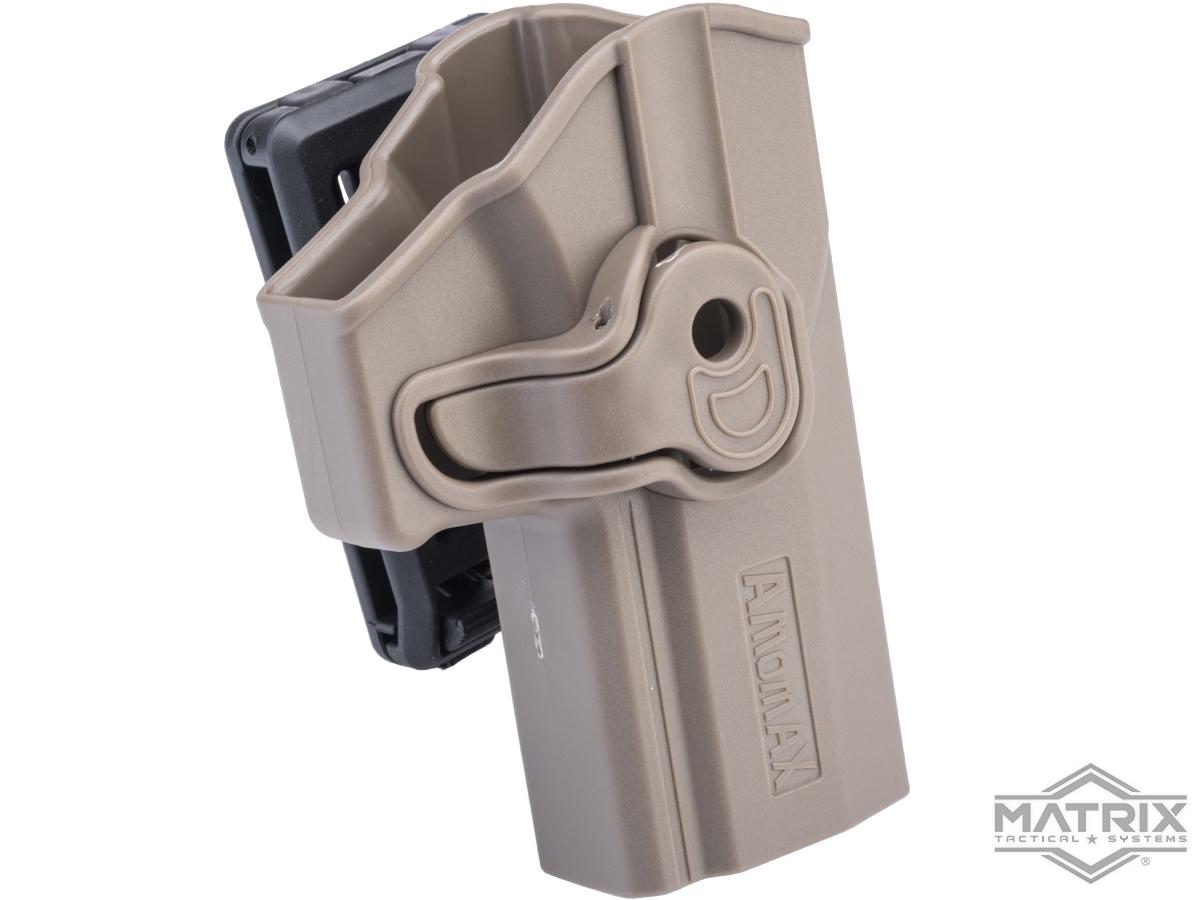 Matrix Hardshell Adjustable Holster for P320 Carry Series Pistols (Type: Flat Dark Earth / Belt Attachment)