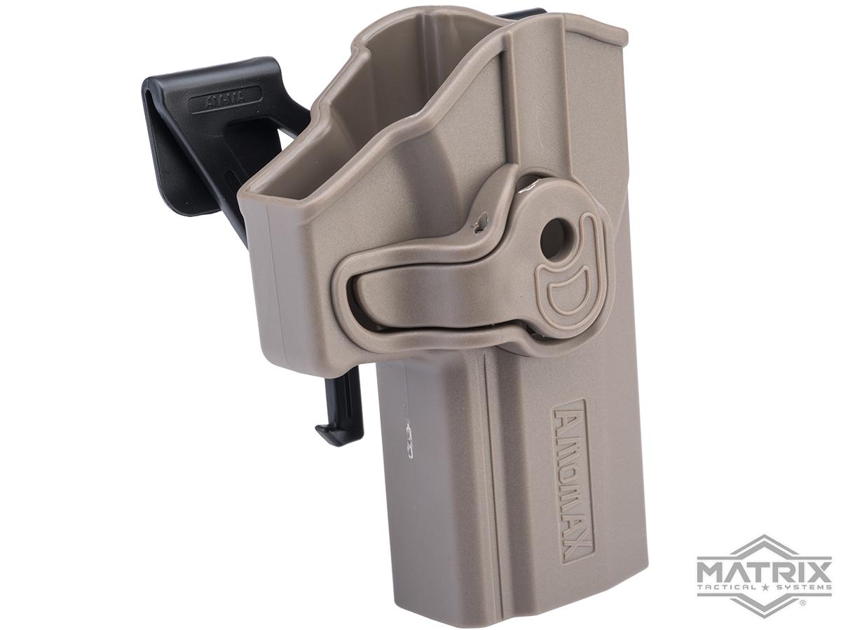 Matrix Hardshell Adjustable Holster for P320 Carry Series Pistols (Type: Flat Dark Earth / MOLLE Attachment)