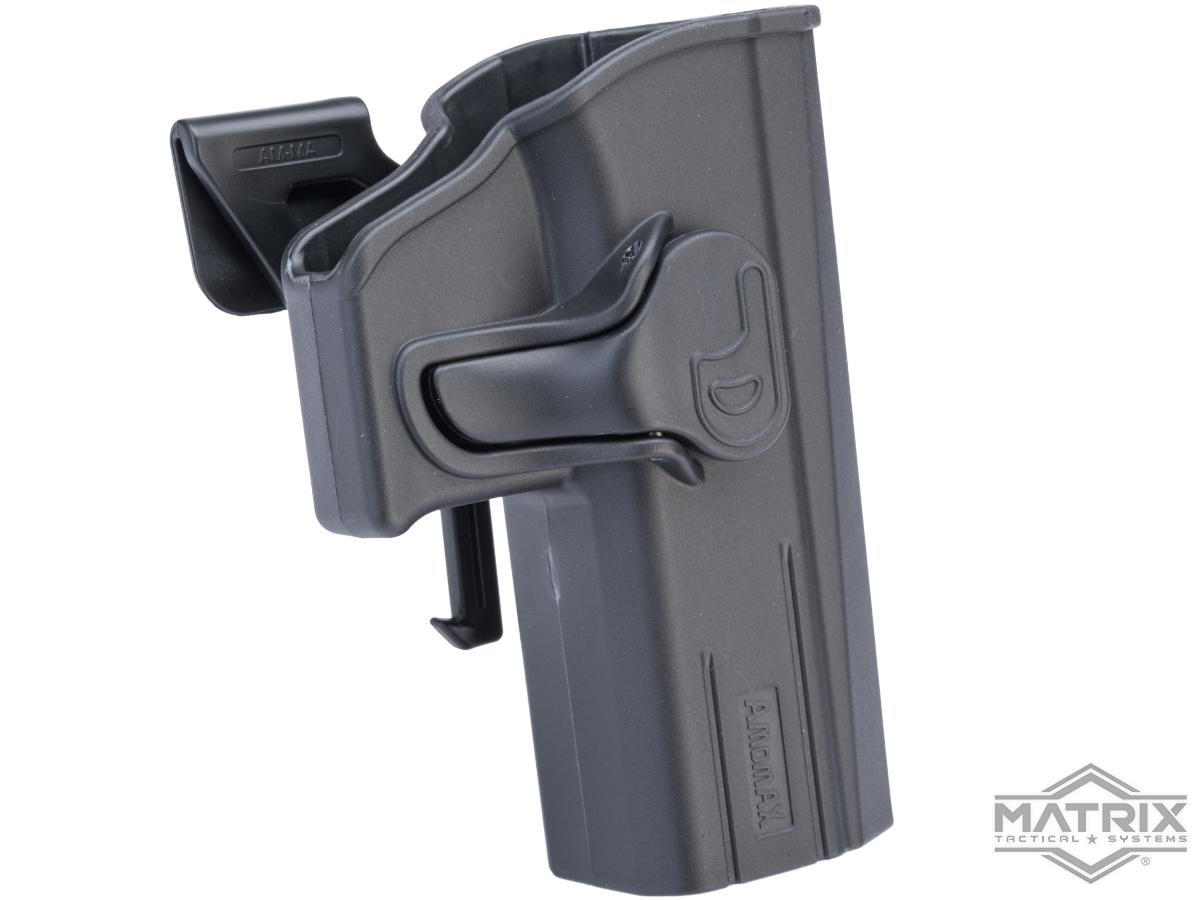 Matrix Hardshell Adjustable Holster for CZ Shadow 2 Series Pistols (Type: Black / MOLLE Attachment)
