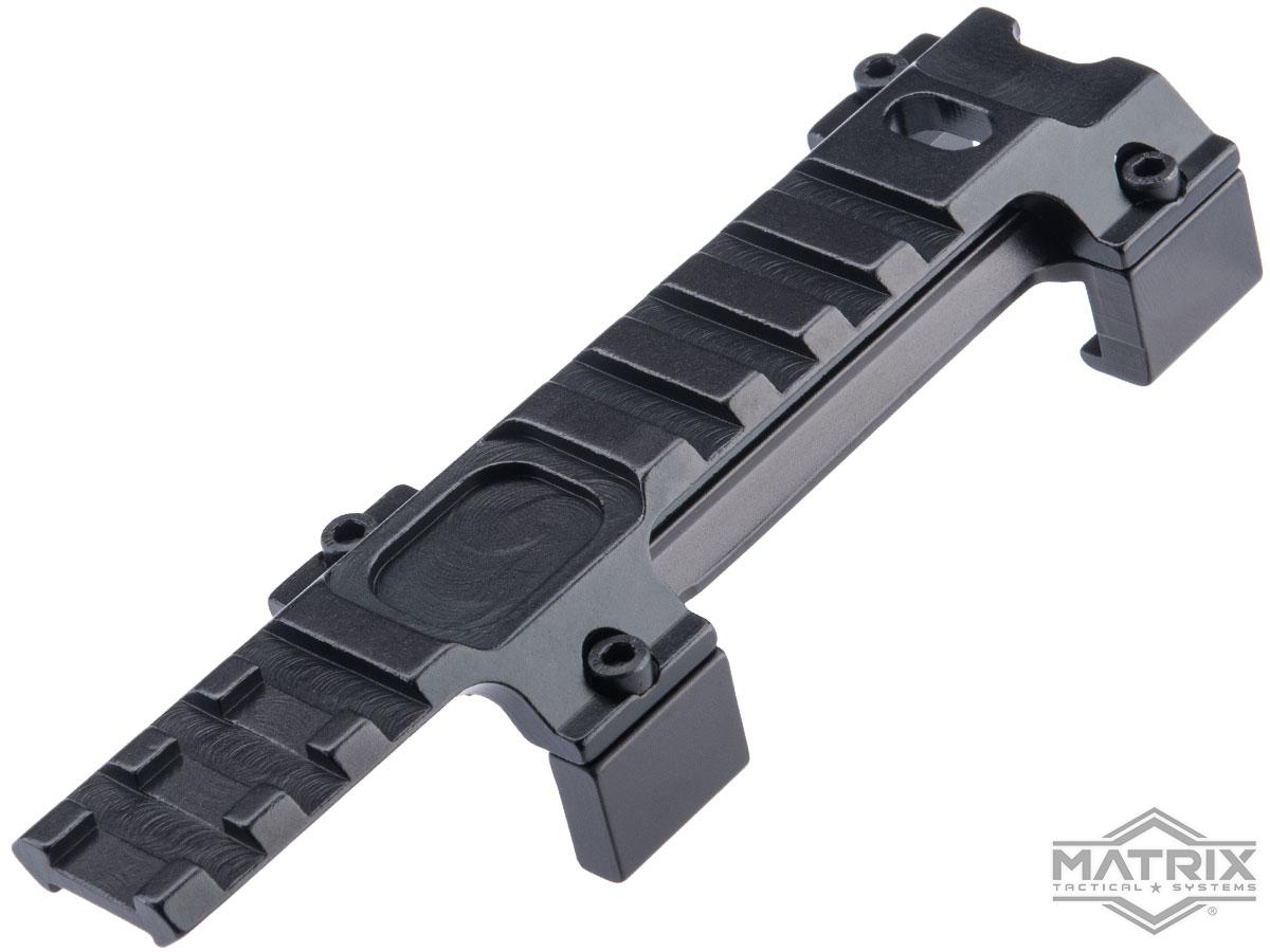Matrix Low Profile Claw Optic Mount for MP5 Series Airsoft SMG, Accessories & Parts, Scopes