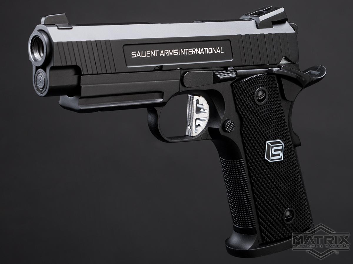 WA製 SALIENT ARMS INTERNATIONAL ハンドガン Matrix x Salient Arms International 4.3 Commander 1911 Gas