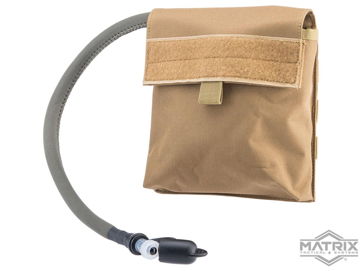 Matrix MOLLE Compact Hydration pouch with 30oz Bladder (Color: Coyote brown)