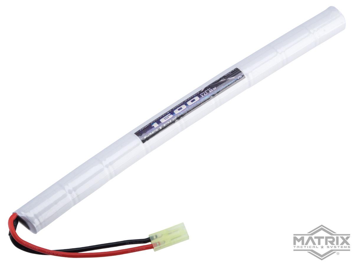 Matrix High Output Stick Type Airsoft NiMH Battery (Configuration: 10.8V / 1600mAh / Small Tamiya)