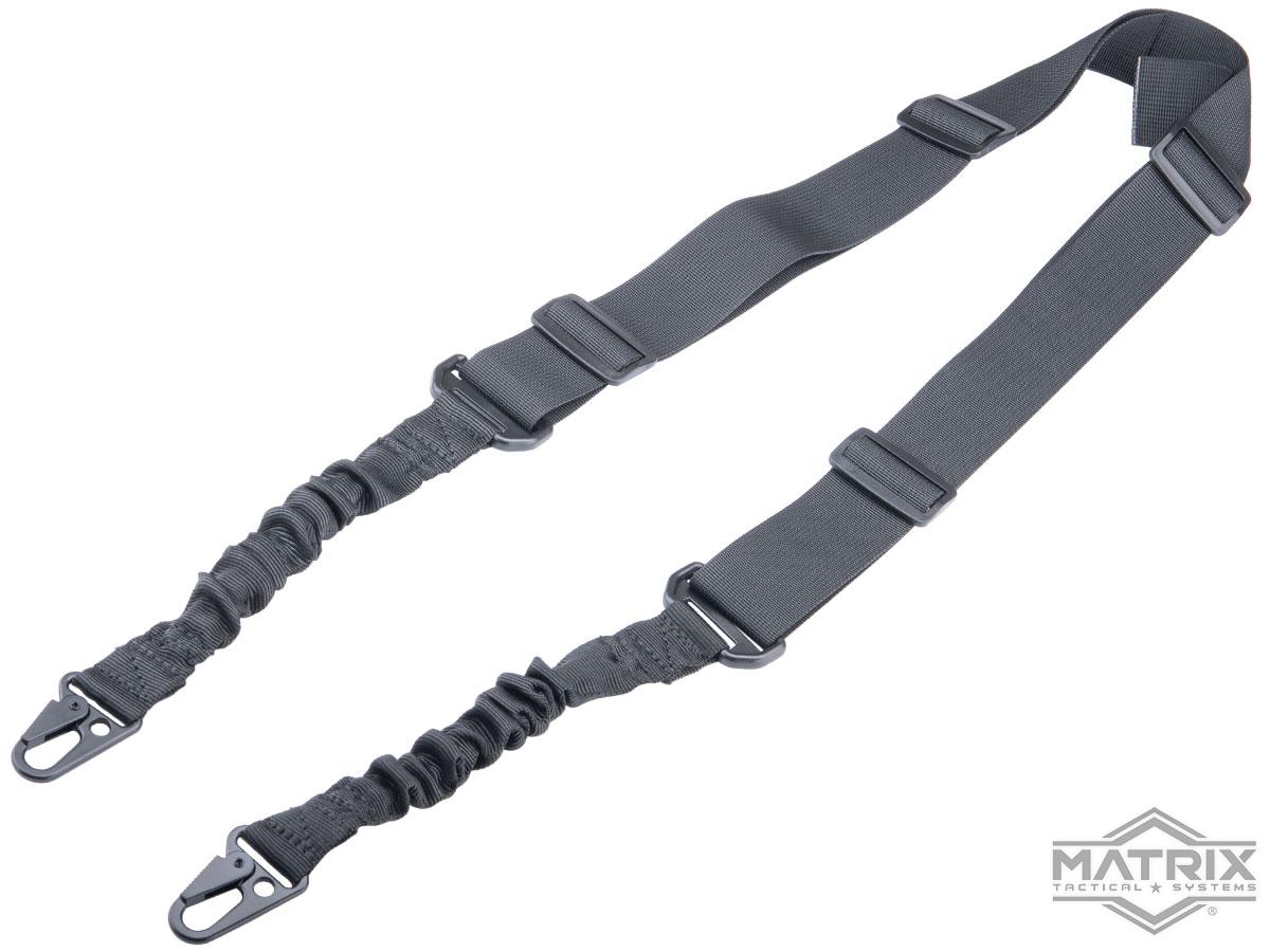 Matrix Tactical Two Point Bungee Sling (Color: Black)