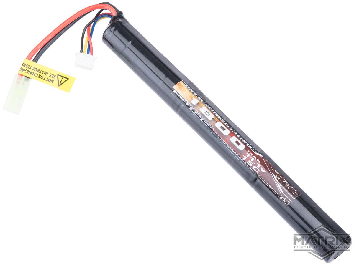 Matrix High Performance 11.1V Stick Type Airsoft LiPo Battery (Model: 1800mAh - 15C / Small Tamiya)