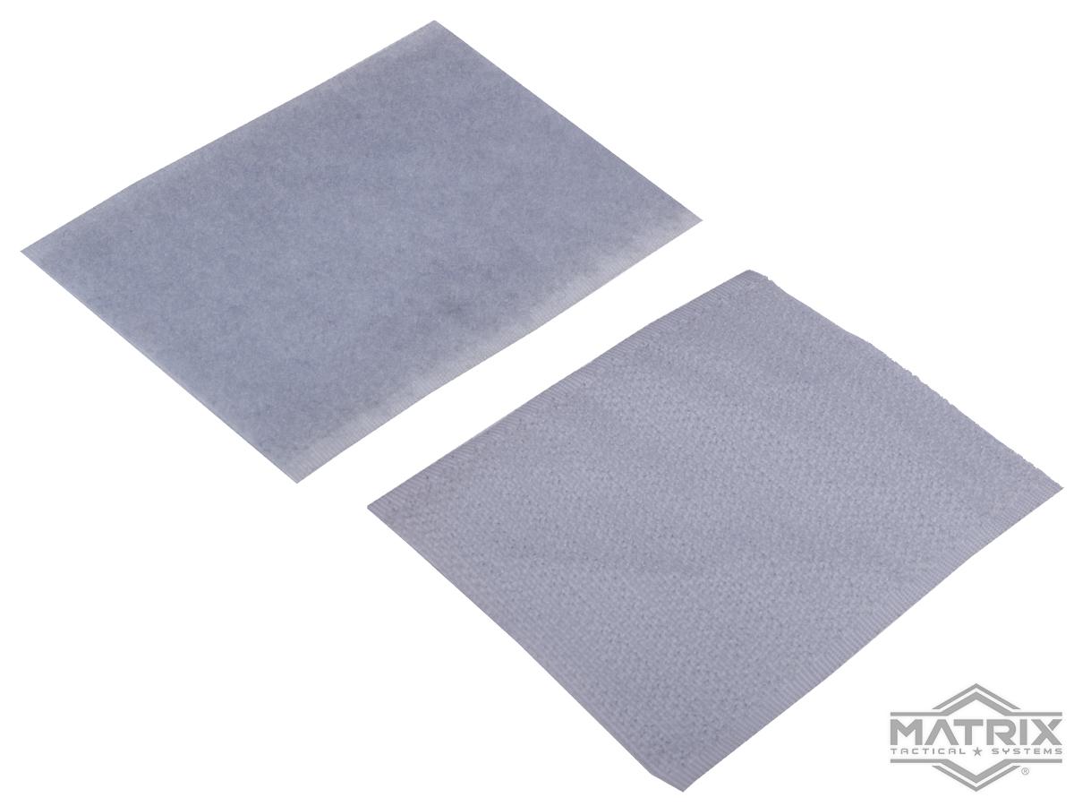 Matrix 2"x3" Military Hook and Loop Set (Color Grey), Tactical Gear