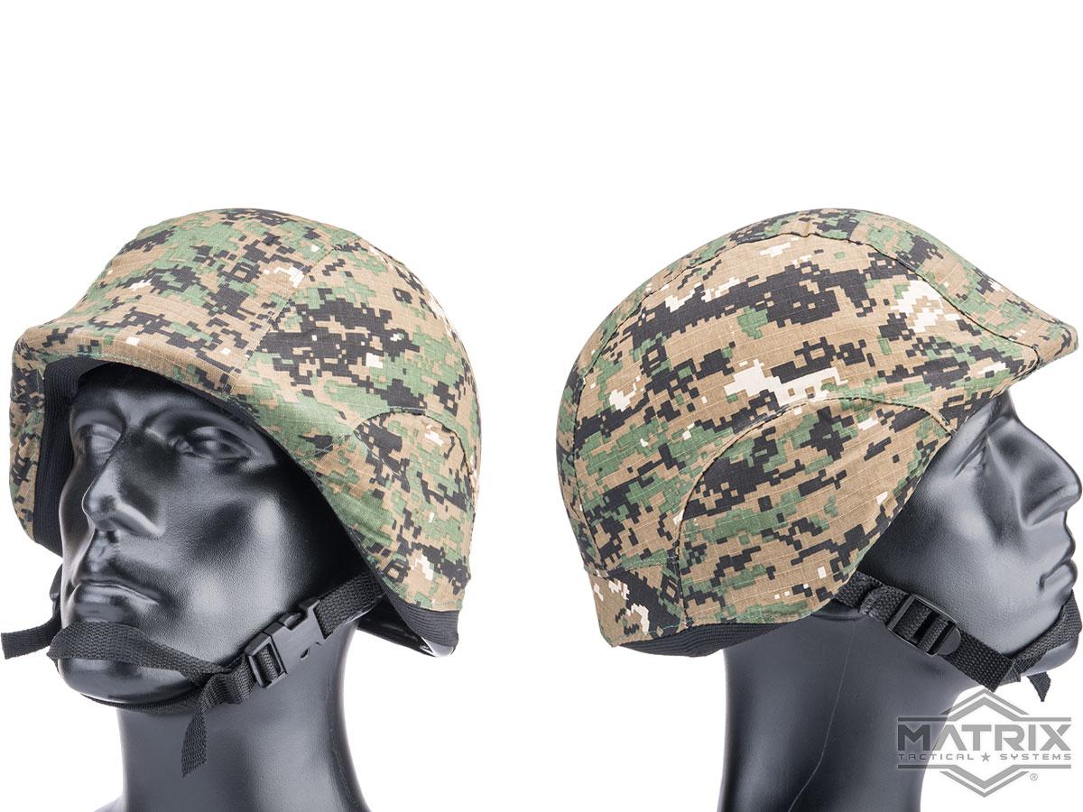 Matrix Military Style Enhanced PASGT Helmet Cover (Color: Digital Woodland)