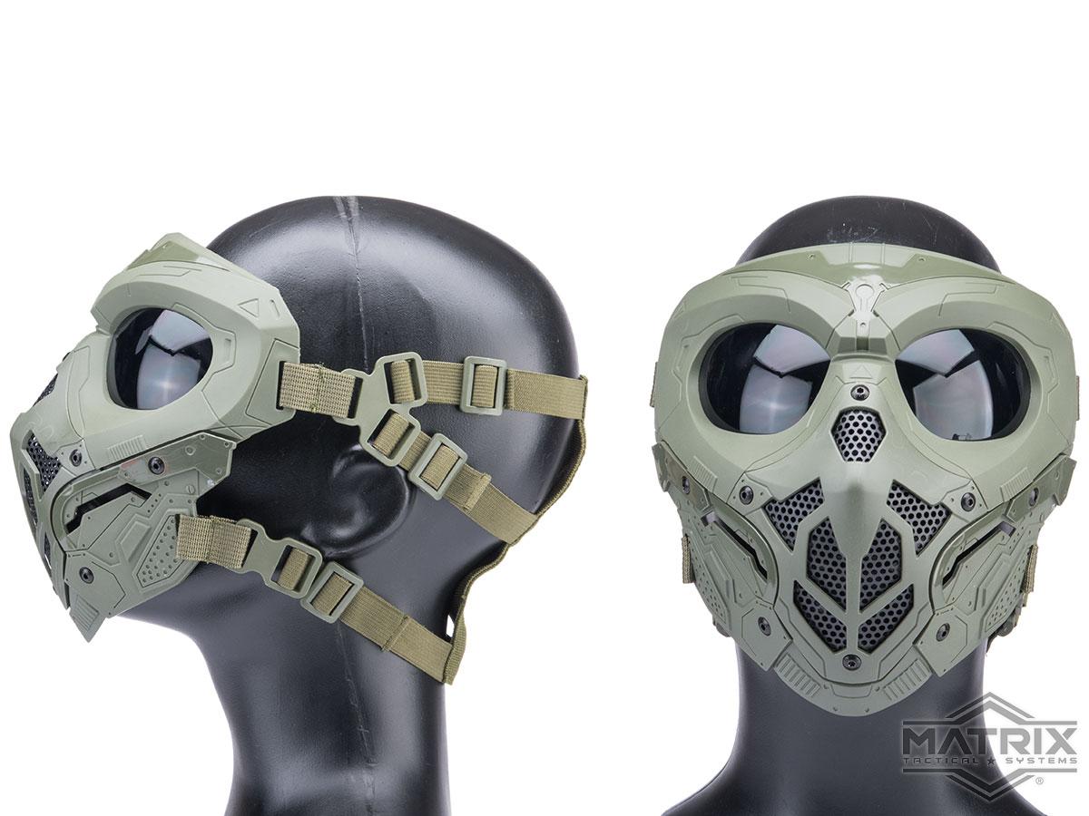 Matrix Lurker Full Face Mask (Color Olive Drab), Tactical Gear/Apparel
