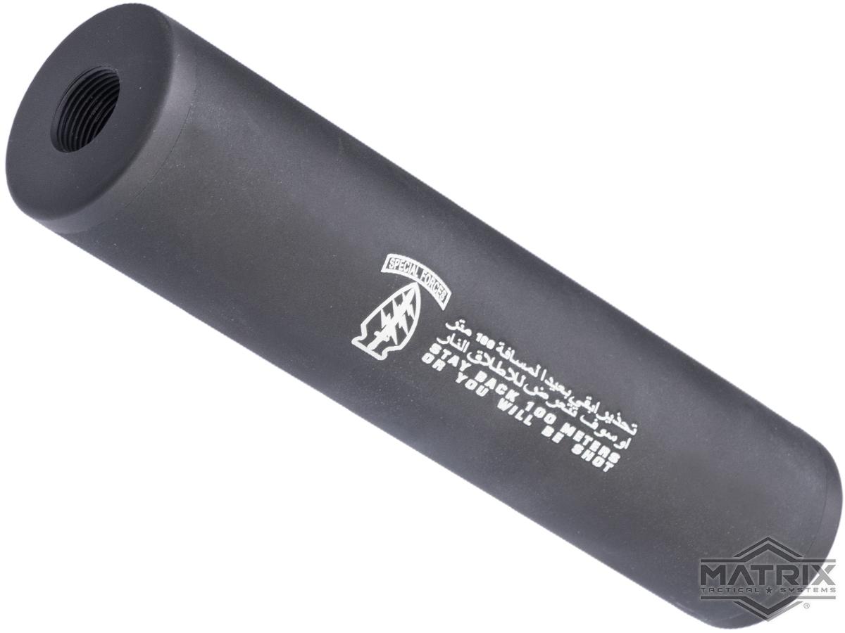 Matrix Airsoft Mock Silencer / Barrel Extension (Model: Special Forces 100 / 150mm)