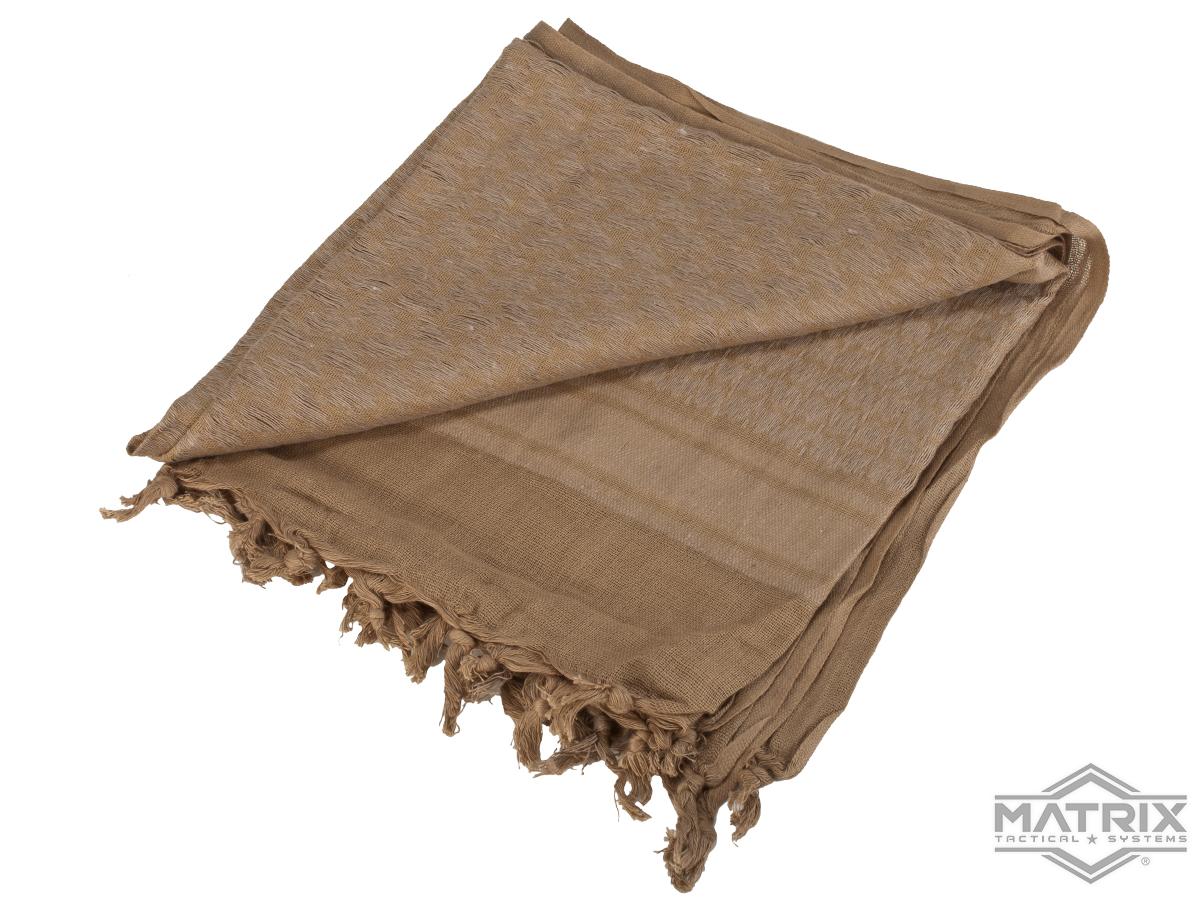 Matrix Woven Coalition Desert Shemagh / Scarves (Color: Tan)