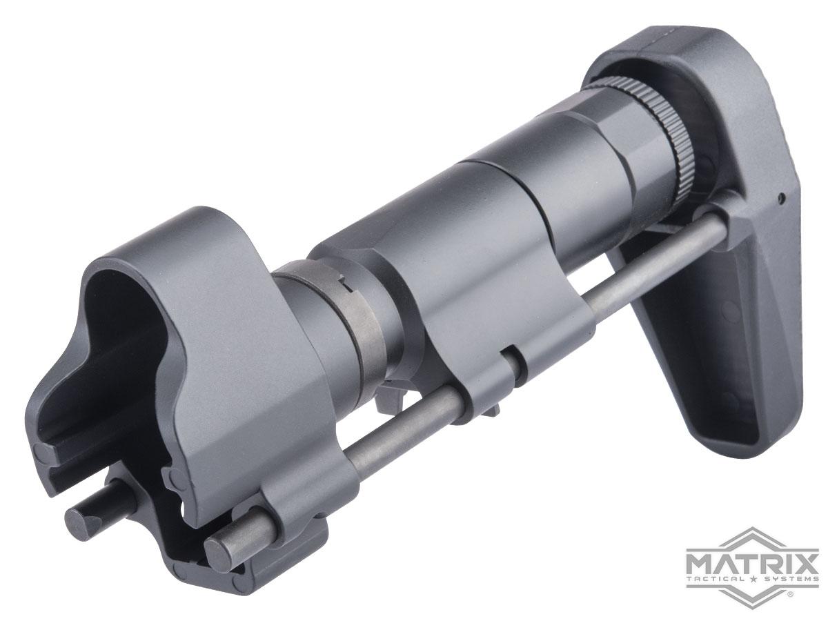 Matrix Adjustable PDW Style Stock for MP5K Airsoft AEG Submachine Guns (Model: Standard)