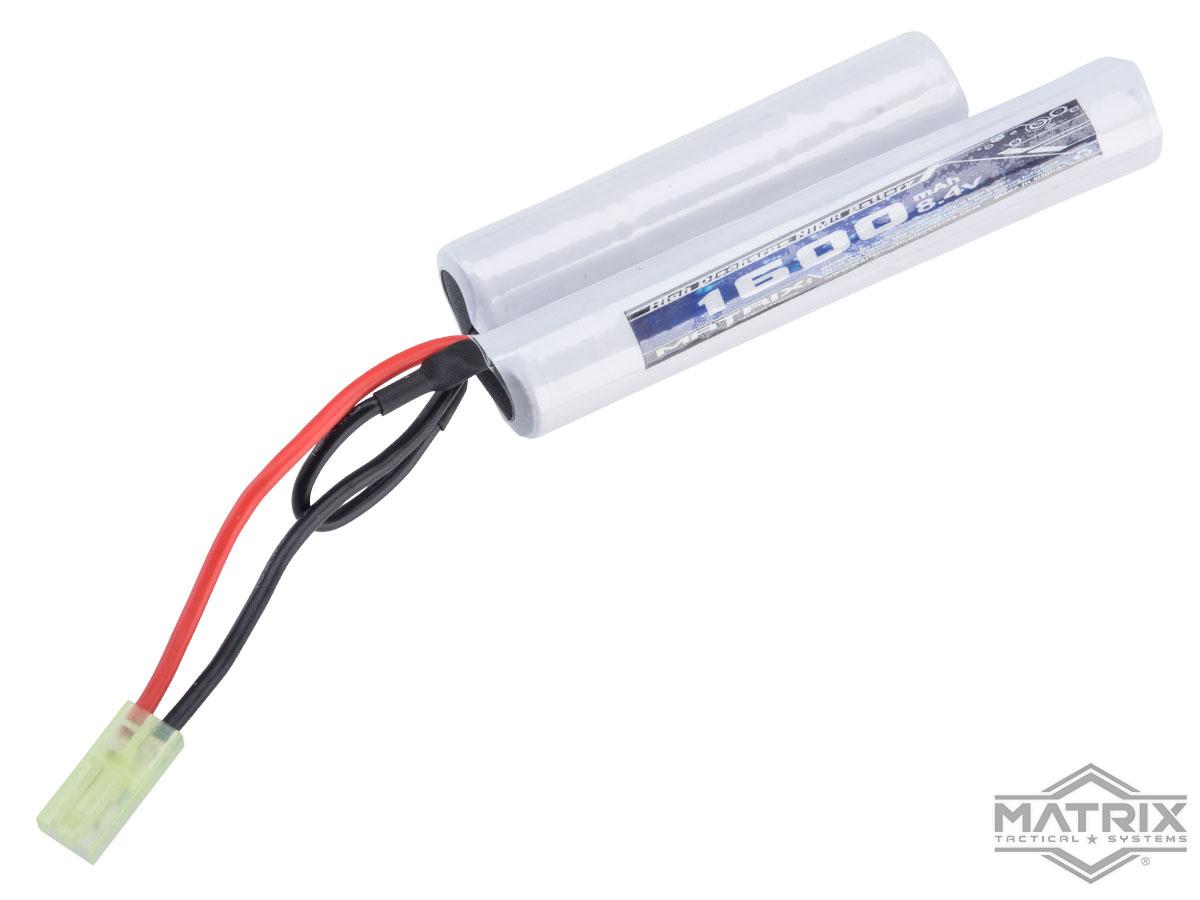 Matrix High Output Nunchuck Type Airsoft NiMH Battery (Configuration: 8.4V / 1600mAh / Small Tamiya)