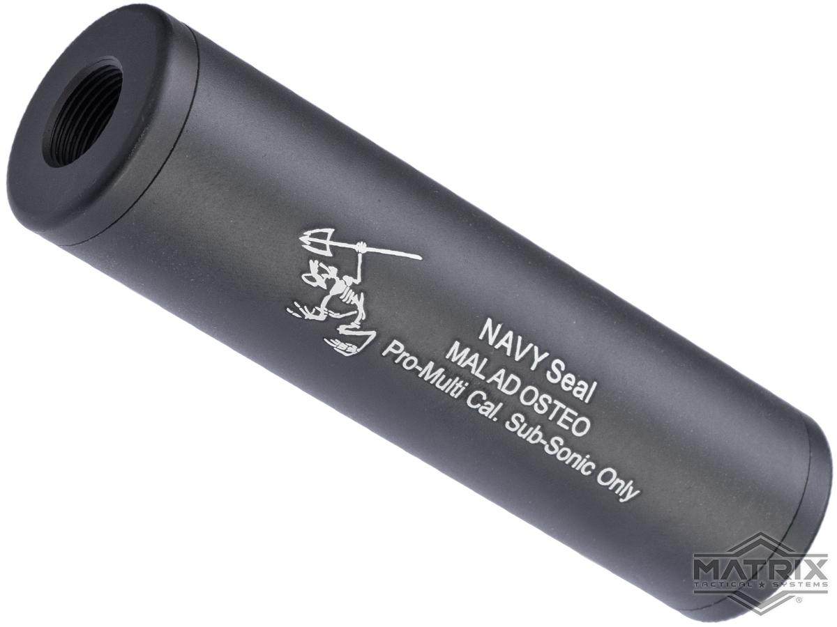 Matrix Airsoft Mock Silencer / Barrel Extension (Model: Navy Frog / 110mm)